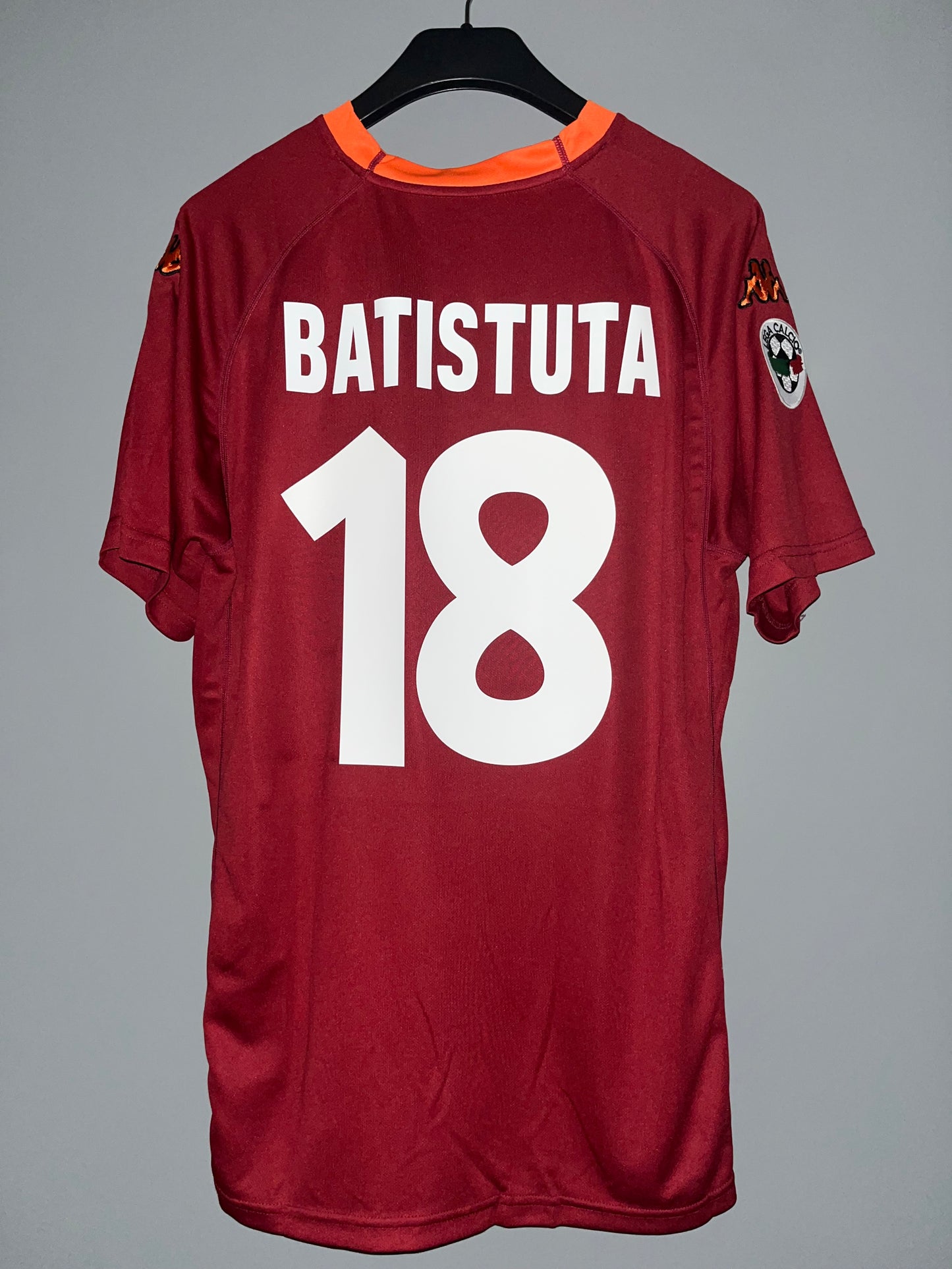 ROMA JERSEY HOME 2000/01 BATISTUTA #18