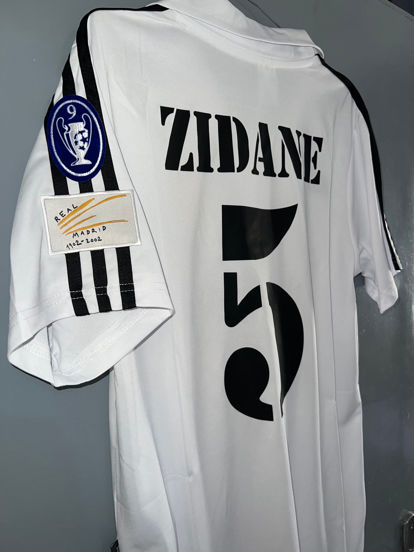 Real Madrid 2002/2003 Home ZIDANE #5