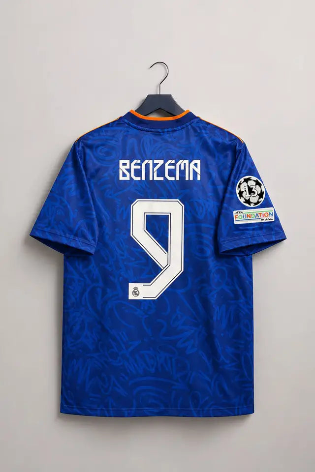 REAL MADRID 2021 THIRD KARIM BENZEMA 9