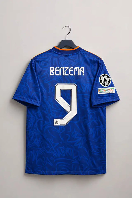 REAL MADRID 2021 THIRD KARIM BENZEMA 9