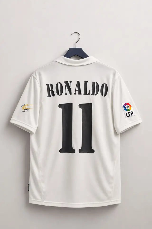 REAL MADRID 2002 HOME RONALDO PHONOMENON 9