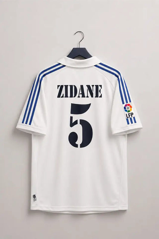 REAL MADRID 2001 HOME ZIDANE 5