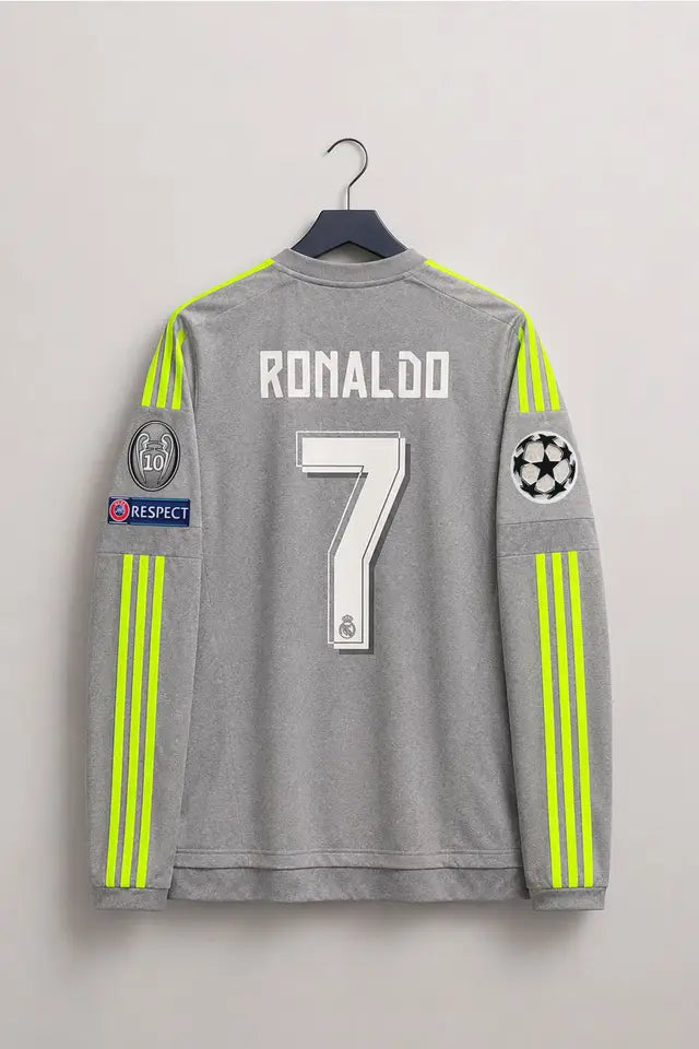 REAL MADRID 2015 AWAY LONG SLEEVE RONALDO 7