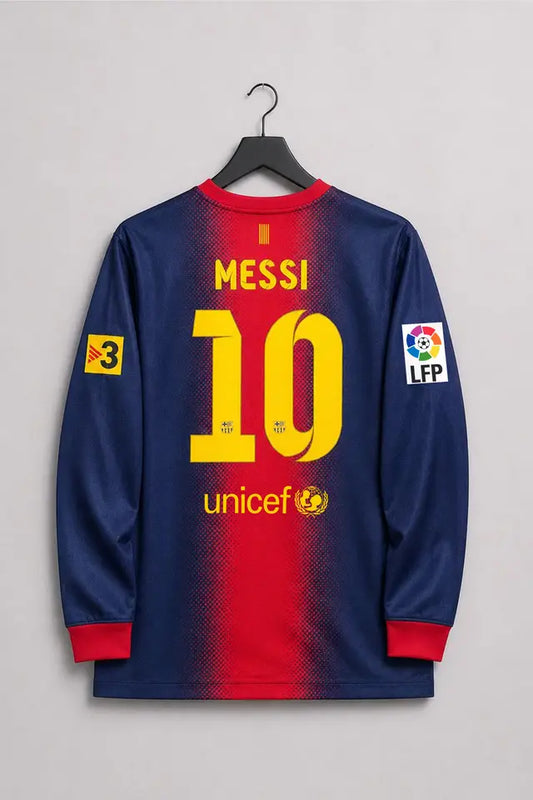 Barcelona 2012 Home Long Sleeve MESSI #10