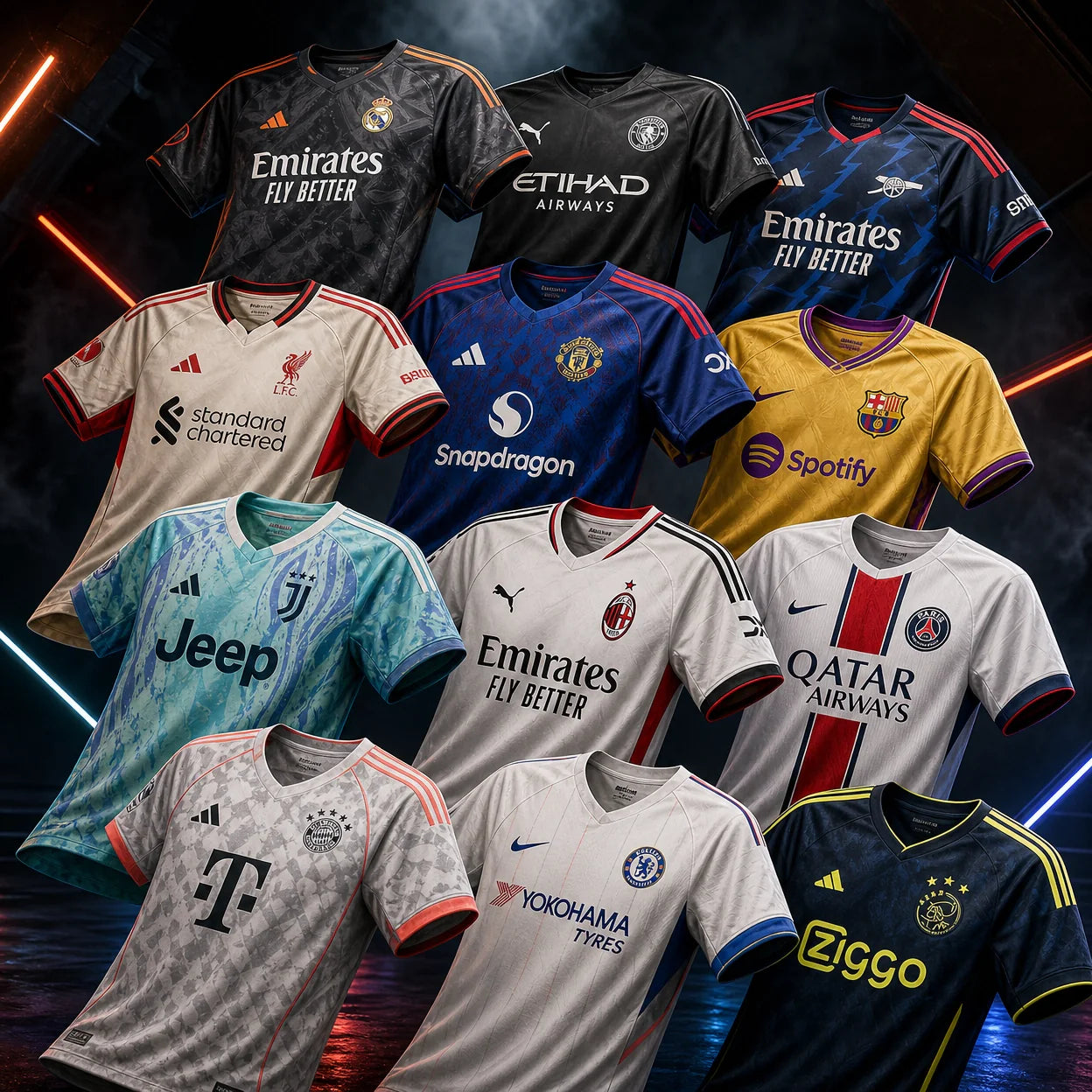 Club Teams - Away Kits