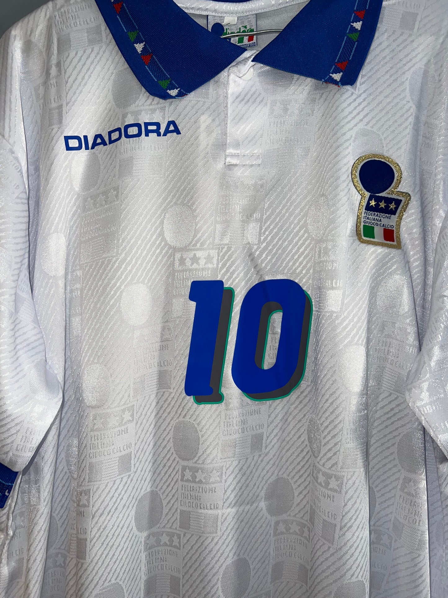 Italy 94/95 away jersey R.BAGGIO #10