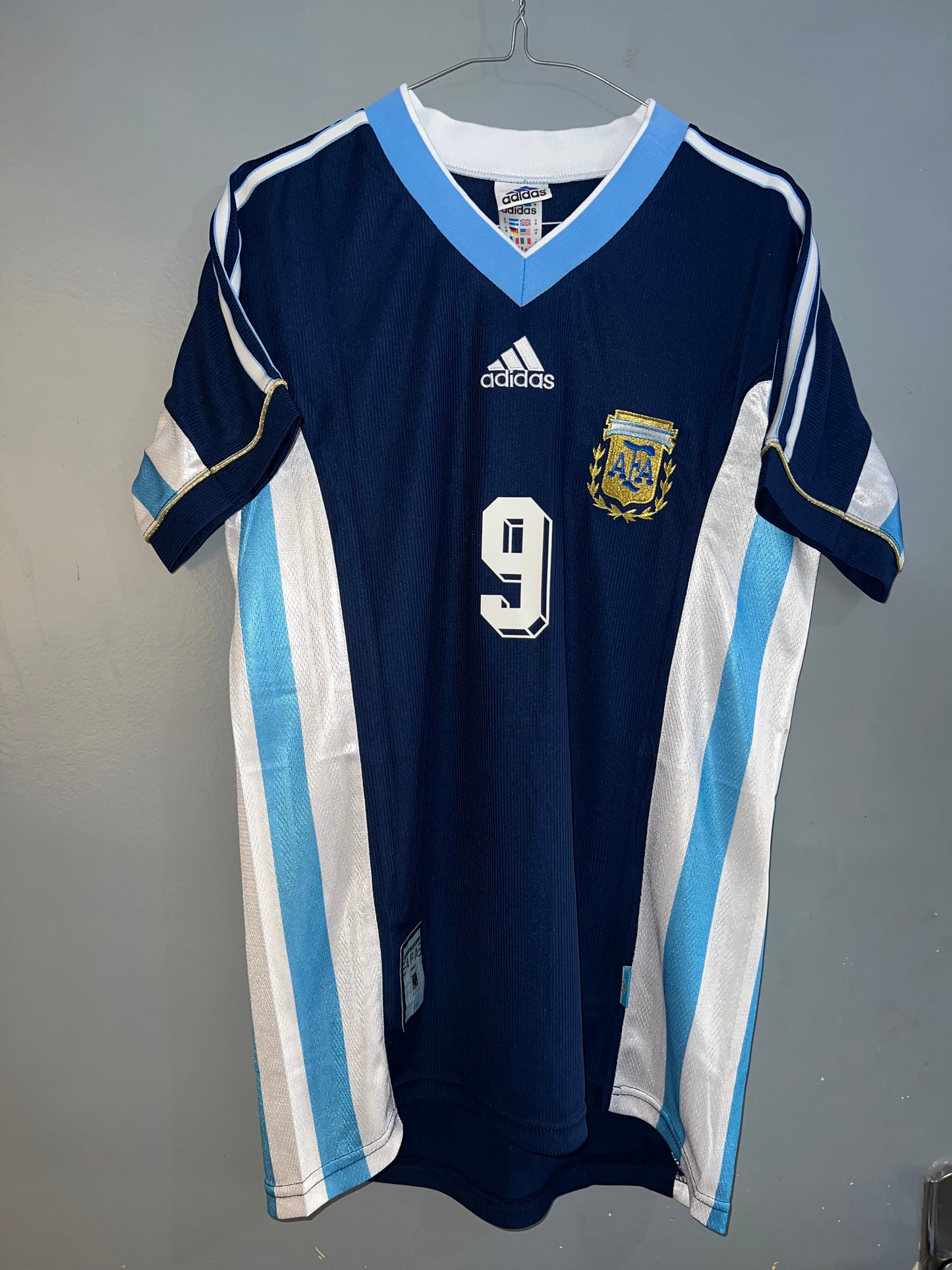 Argentina 1998 World Cup Batistuta #9