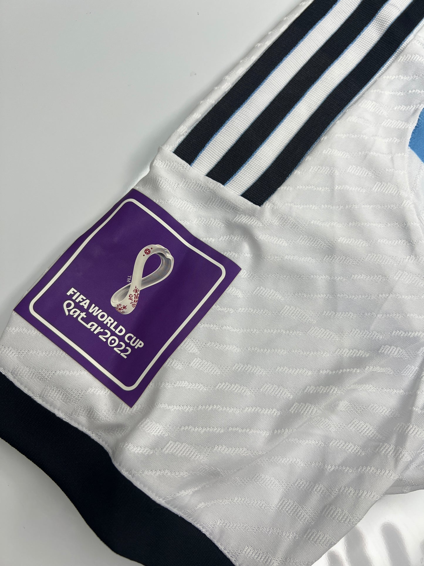 Lionel Messi SIGNED Argentina WORLD Cup final game jersey 2022