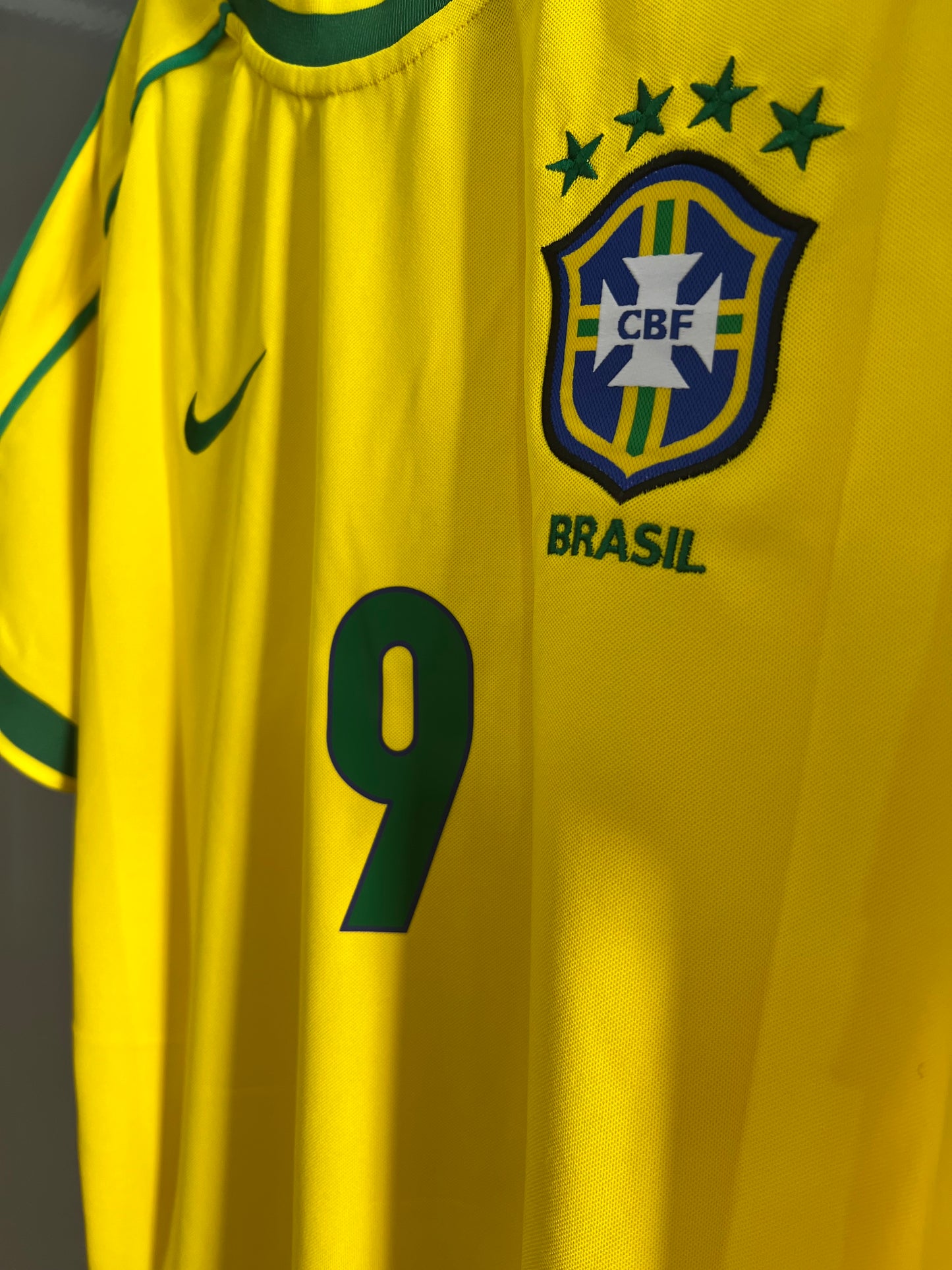 Brazil 1998 World Cup Ronaldo #9