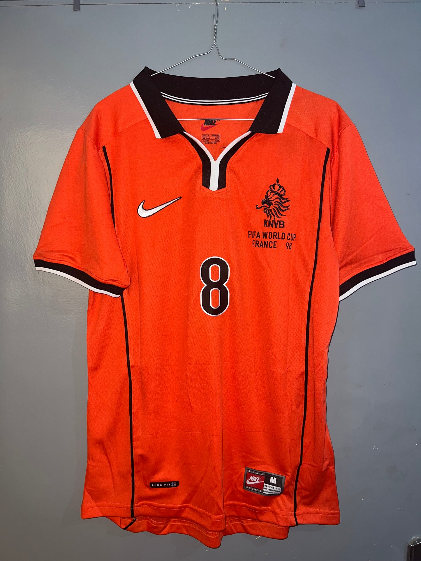 Netherland 1998 World cup Dennis Bergkamp #8