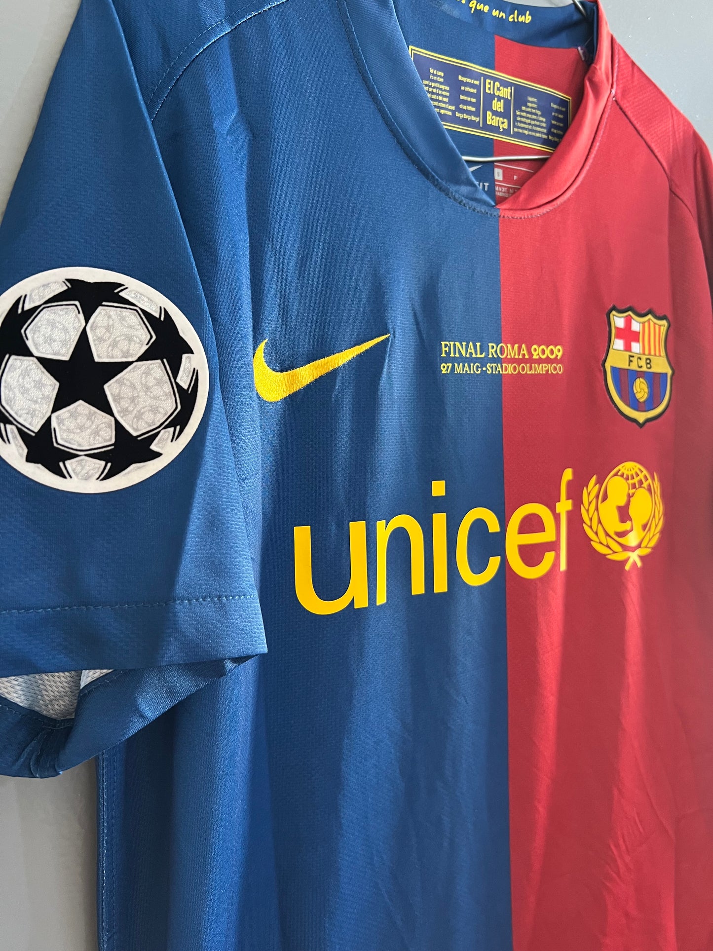 Barcelona Final Champions 2009 Messi #10