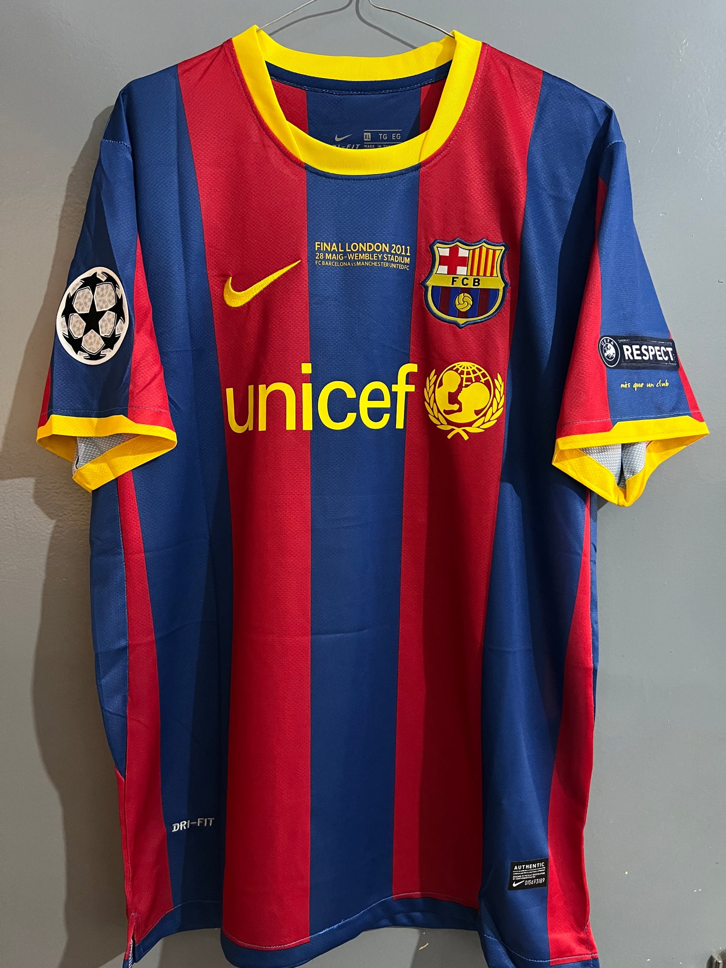 Barcelona Final chmapions 2011 MESSI #10