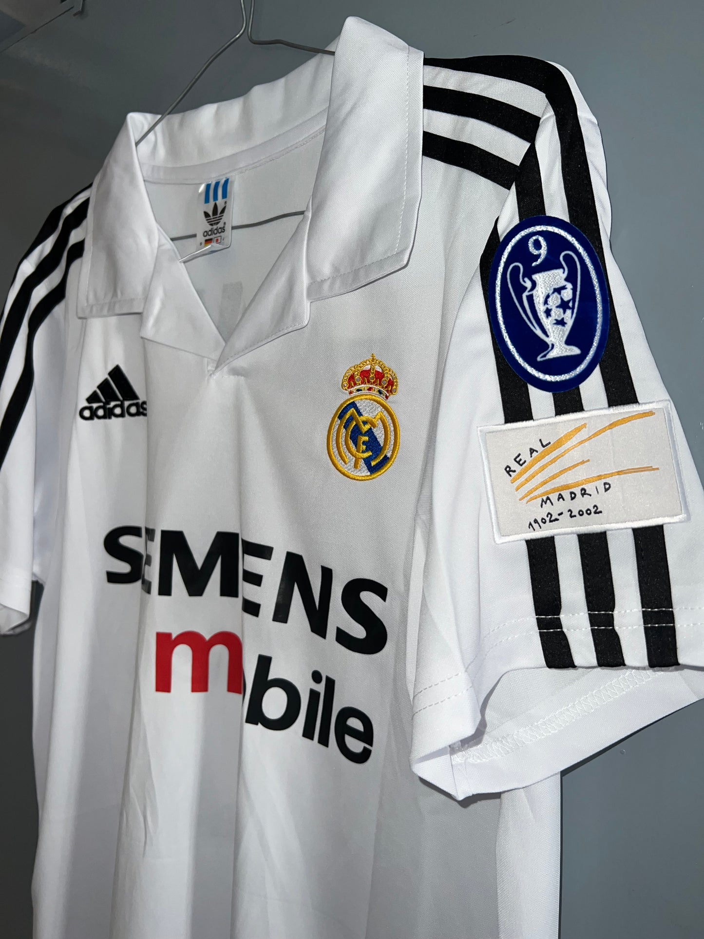 Real Madrid 2002/2003 Home ZIDANE #5