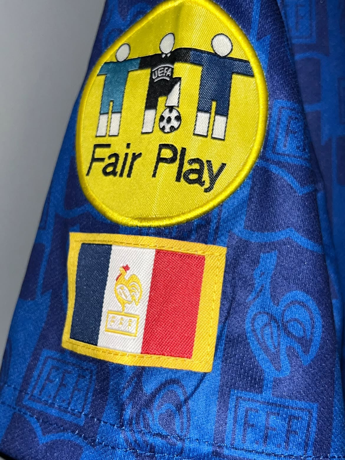 France Zidane Home Kit Euro1996