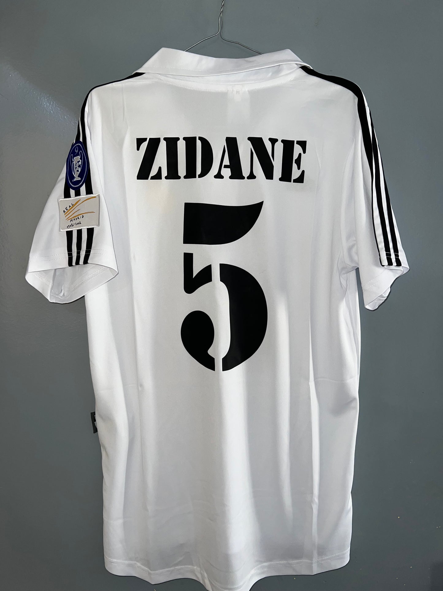 Real Madrid 2002/2003 Home ZIDANE #5