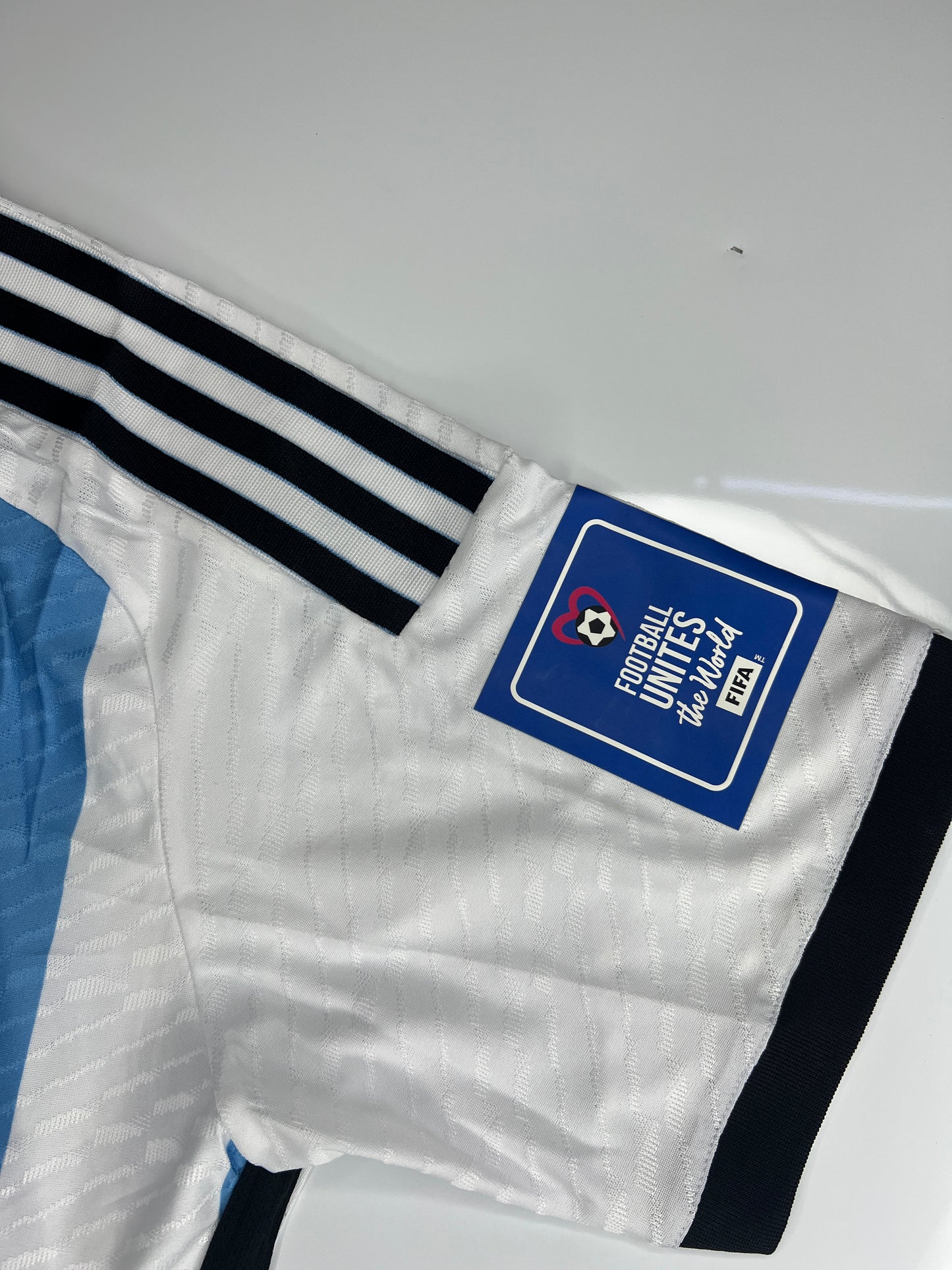 Lionel Messi SIGNED Argentina WORLD Cup final game jersey 2022