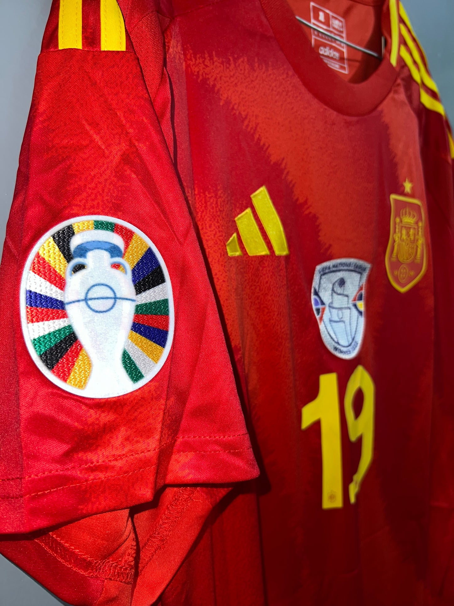Spain Euro 2024 Lamine Yamal #19
