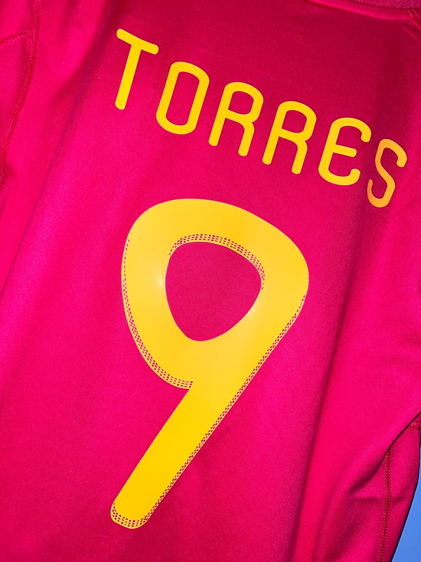 SPAIN JERSEY HOME WORLD CUP 2010 FERNANDO TORRES 9