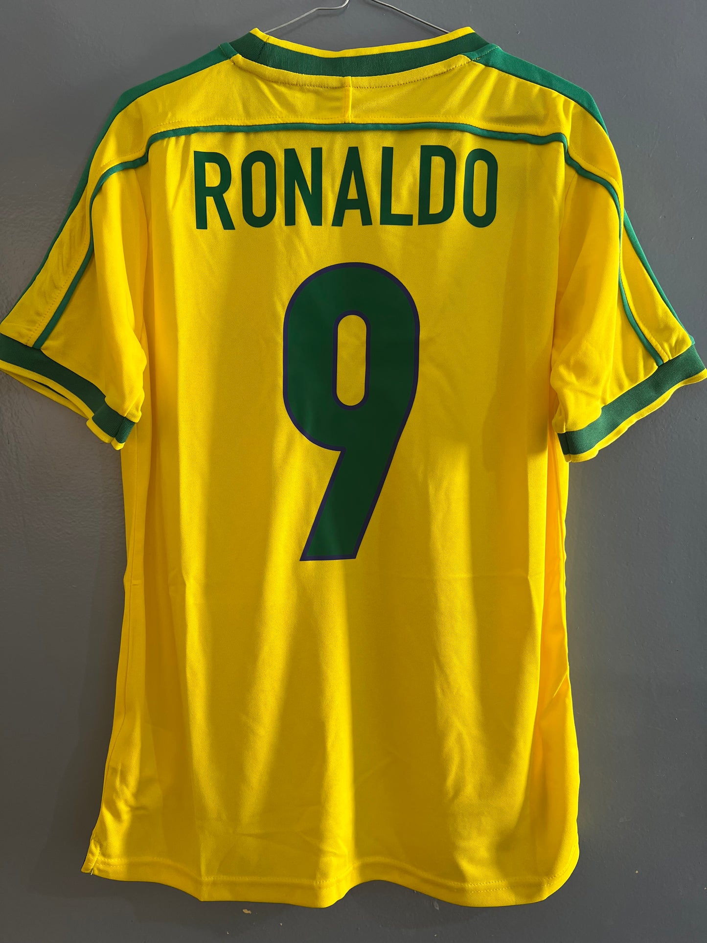 Brazil 1998 World Cup Ronaldo #9