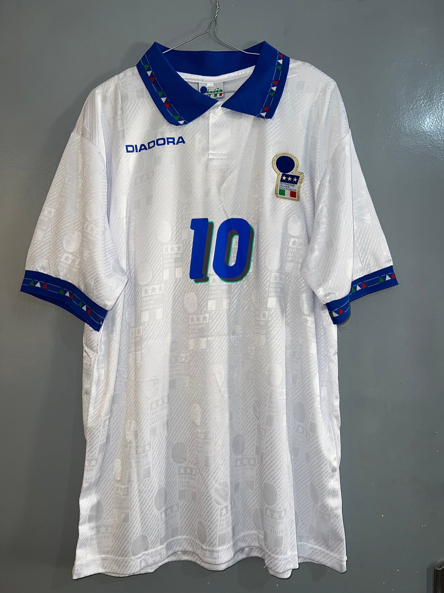 Italy 94/95 away jersey R.BAGGIO #10