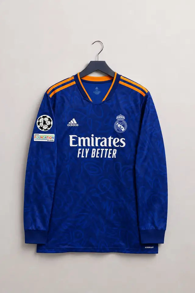 REAL MADRID 2021 AWAY LONG SLEEVE KARIM BENZEMA 9