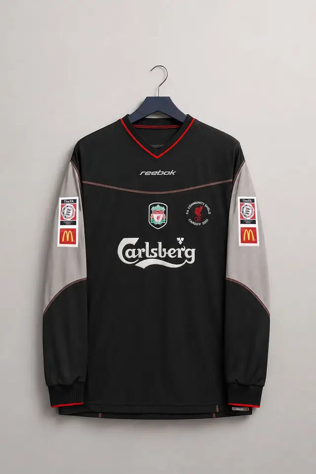 LIVERPOOL 2002 AWAY LONG SLEVEE GERRARD 17