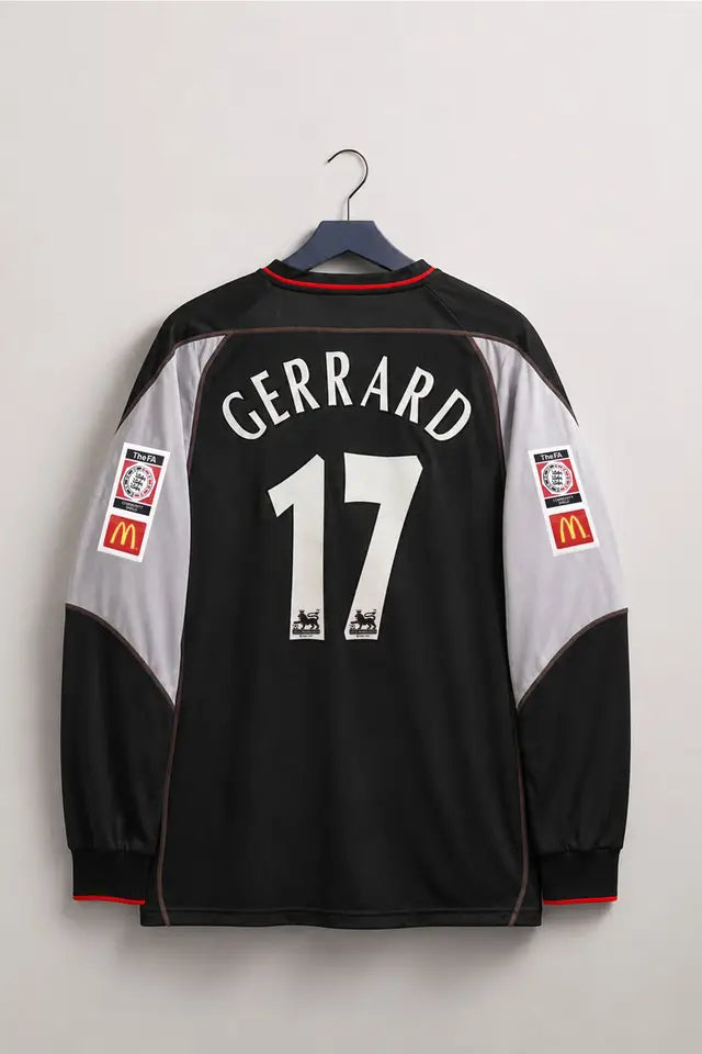 LIVERPOOL 2002 AWAY LONG SLEVEE GERRARD 17