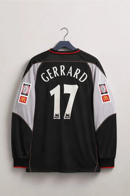 LIVERPOOL 2002 AWAY LONG SLEVEE GERRARD 17