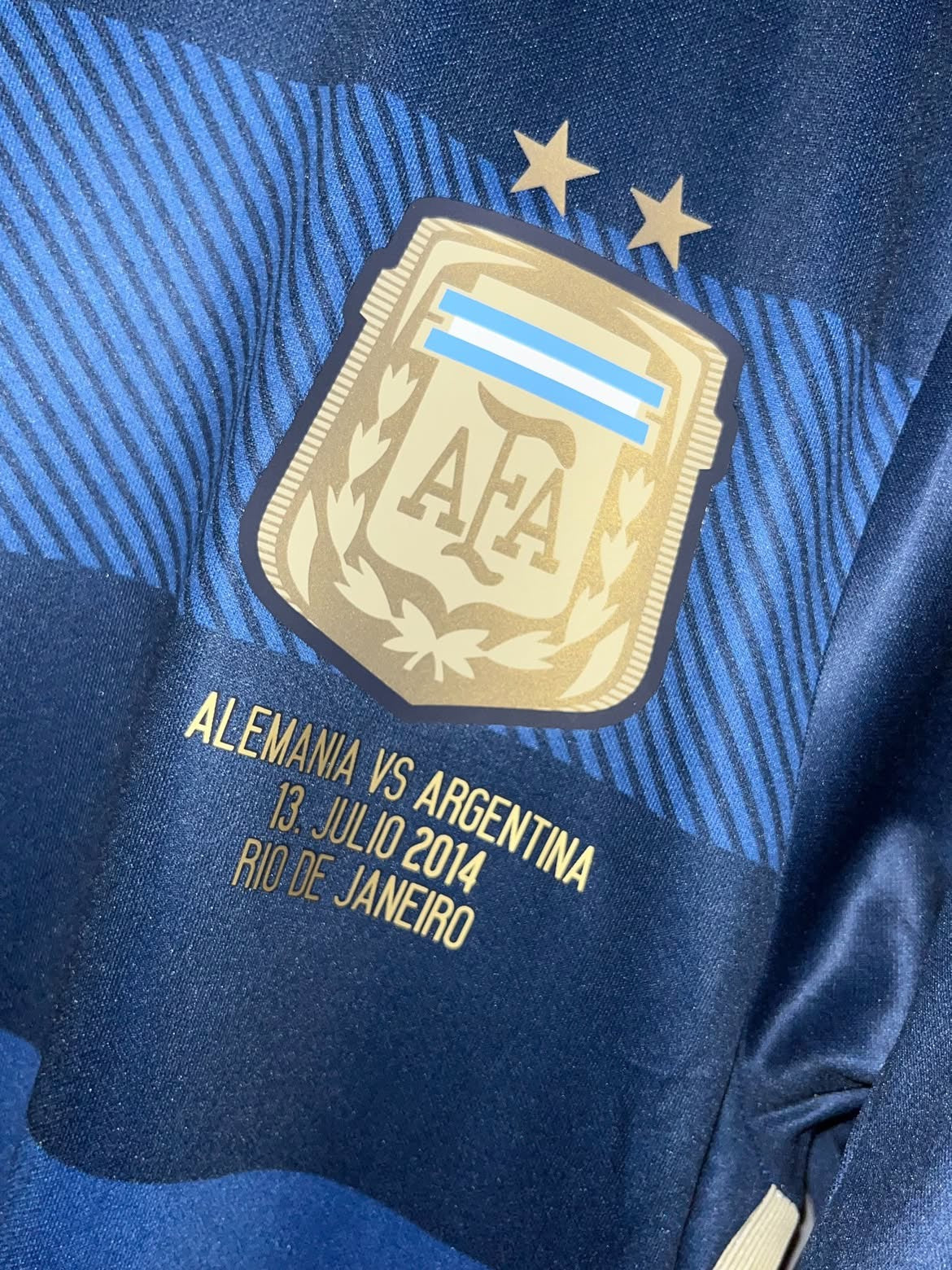 Argentina Away Kit Final WorldCup 2014 MESSI 10