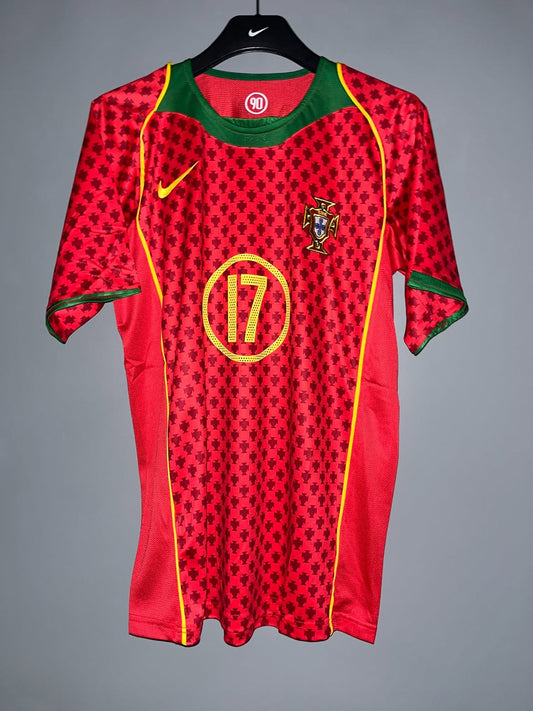 Portugal Home Jersey Euro 2004 Cristiano Ronaldo