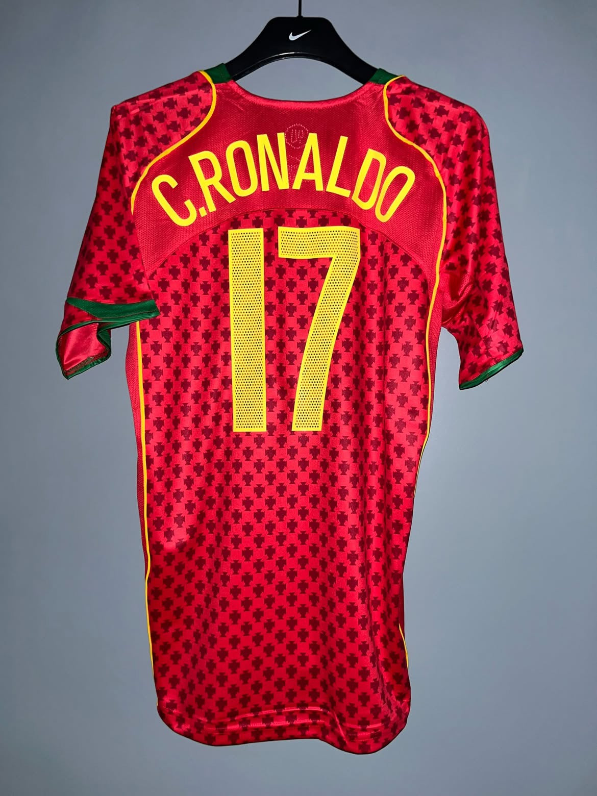 Portugal Home Jersey Euro 2004 Cristiano Ronaldo
