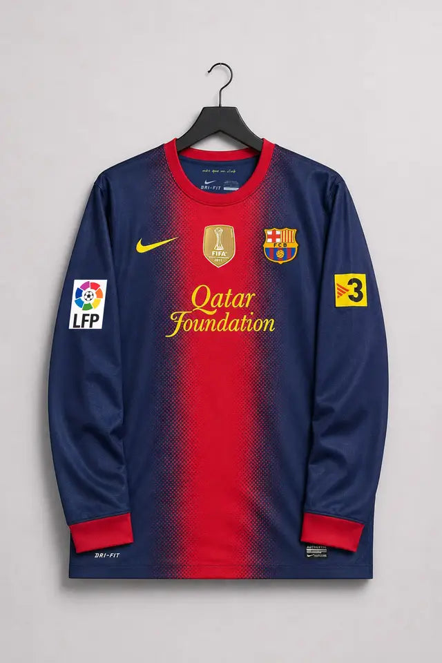 Barcelona 2012 Home Long Sleeve MESSI #10
