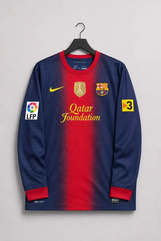 Barcelona 2012 Home Long Sleeve MESSI #10