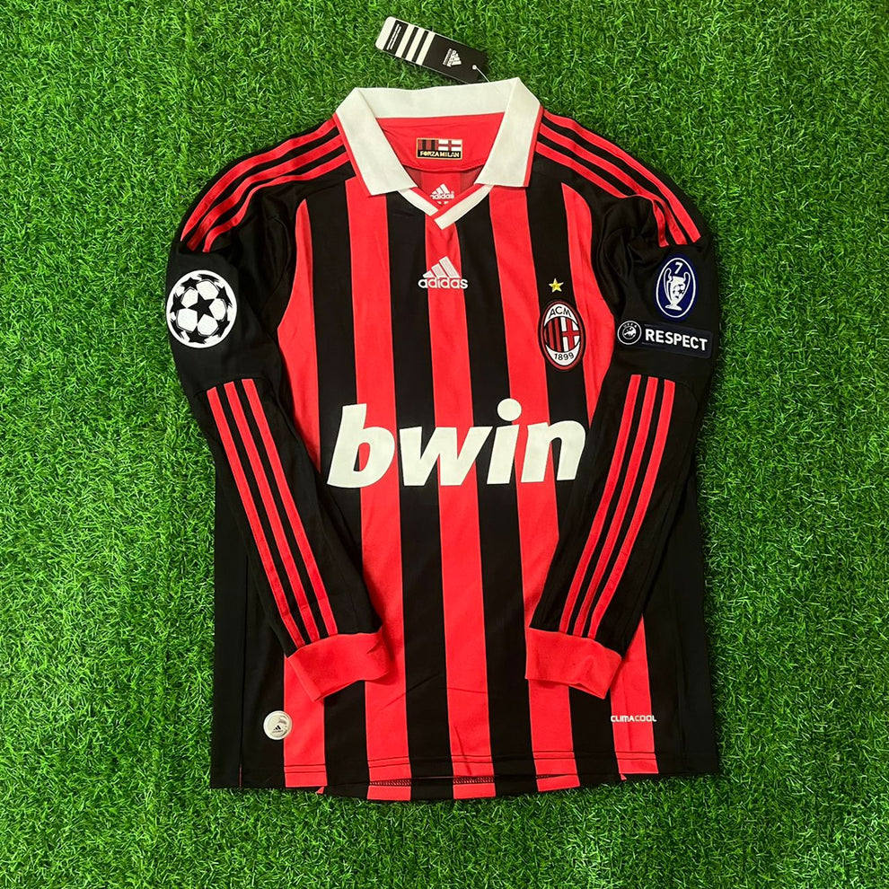 Ac milan jersey long sleeve Ronaldinho #80