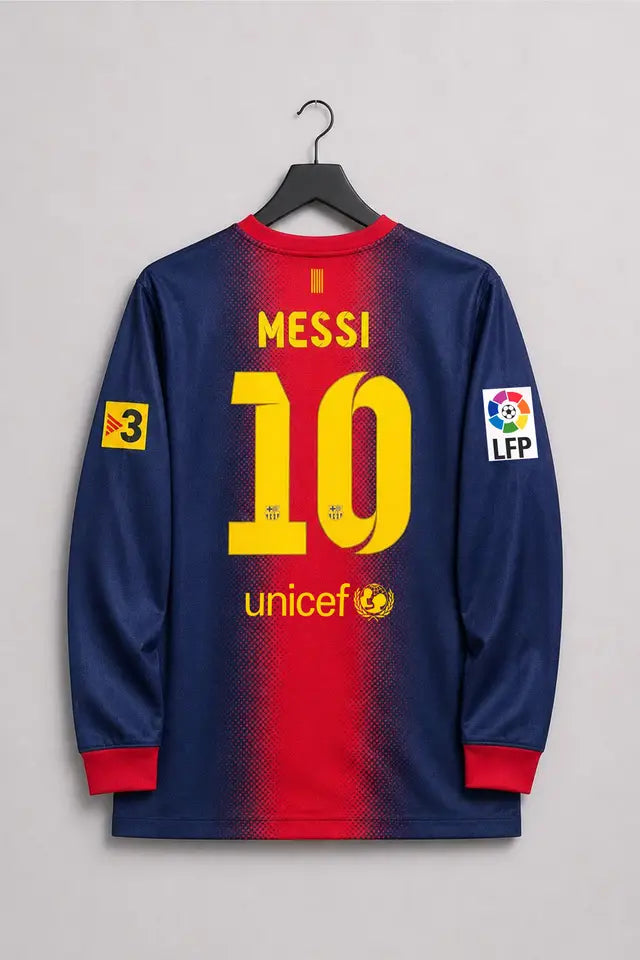 Barcelona 2012 Home Long Sleeve MESSI #10